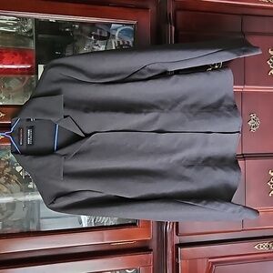 NEW YORK & COMPANY HIDDEN BUTTON BLAZER